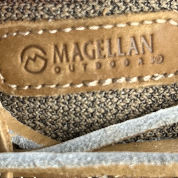 Magellan Outdoors Women’s Boat Shoes Size 11B Brown Leather - Picture 12 of 13